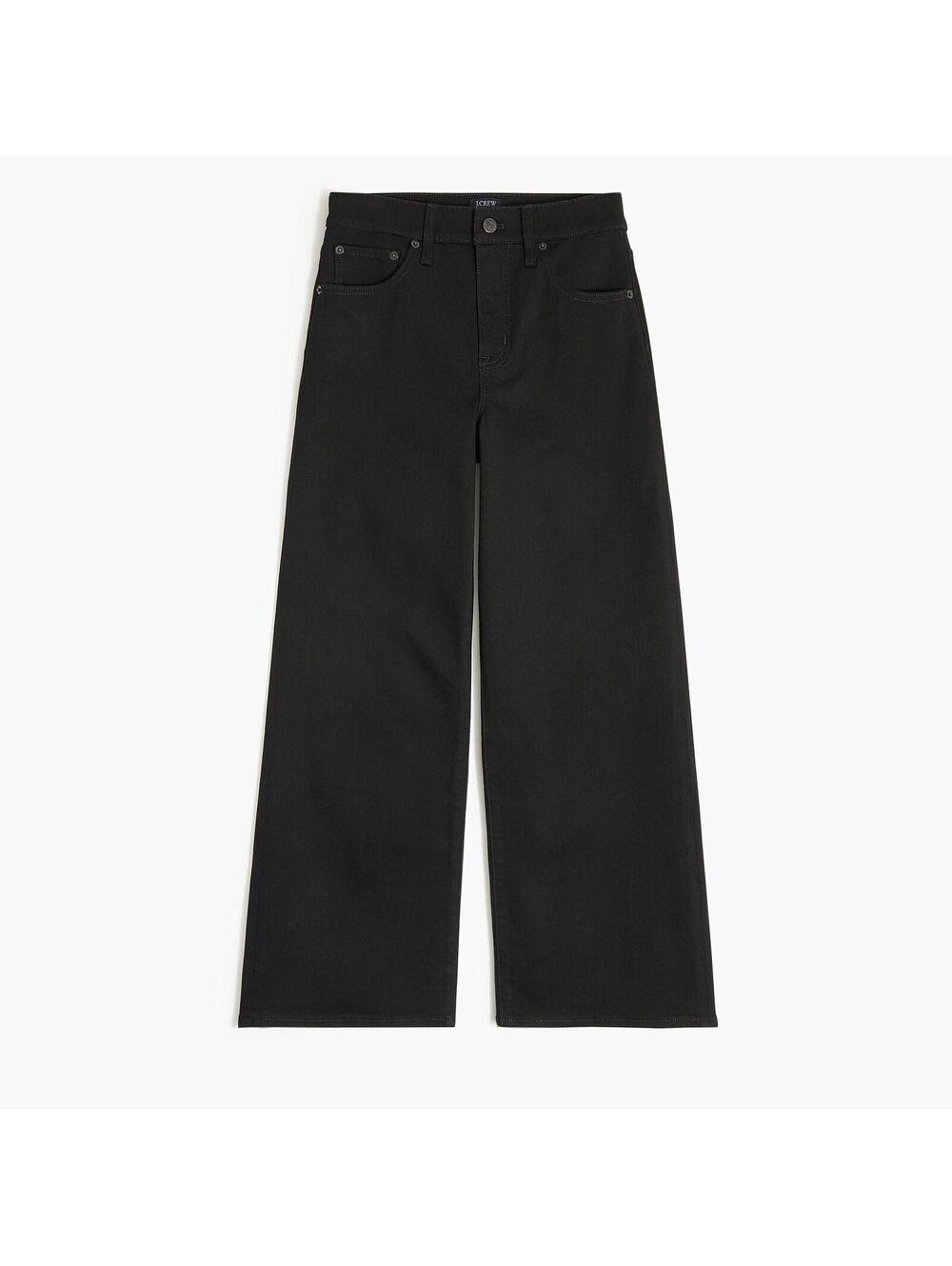 NWT J Crew Factory Wide-Leg Cropped Jean in All-Day Stretch -‎ Size 30 MSRP $128